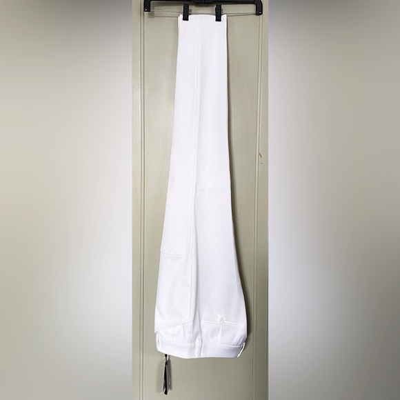 M Missoni Ankle Zip Straight Leg Pants White Sz 40 IT/4 US *NWT* - Picture 3 of 11